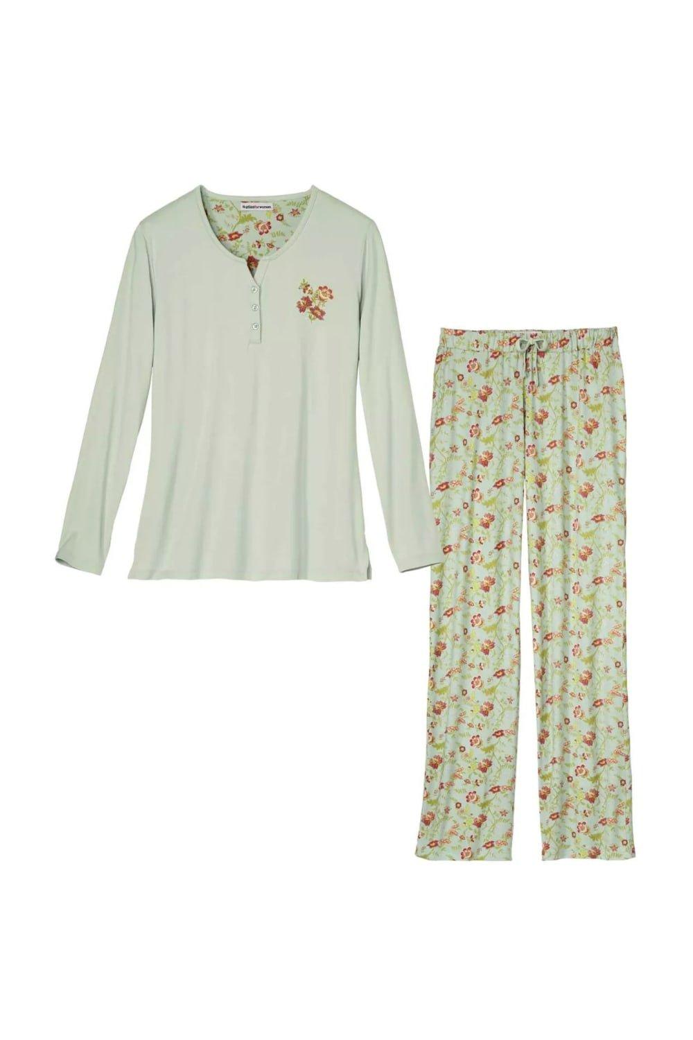 Floral Long Pyjama Set