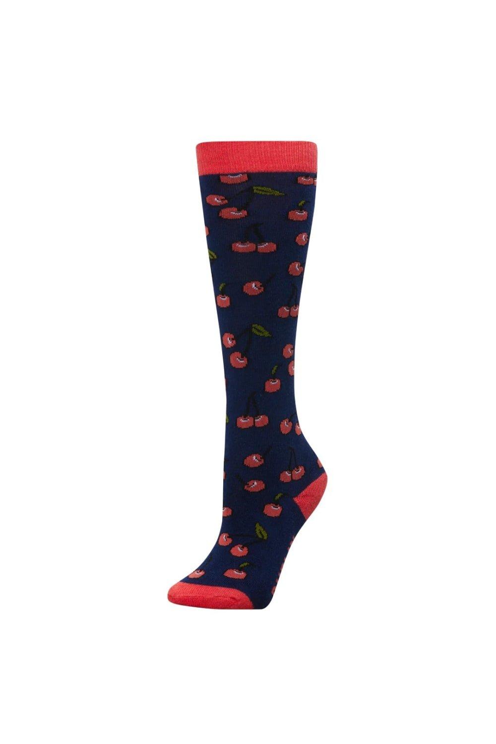 Cherry Boot Socks
