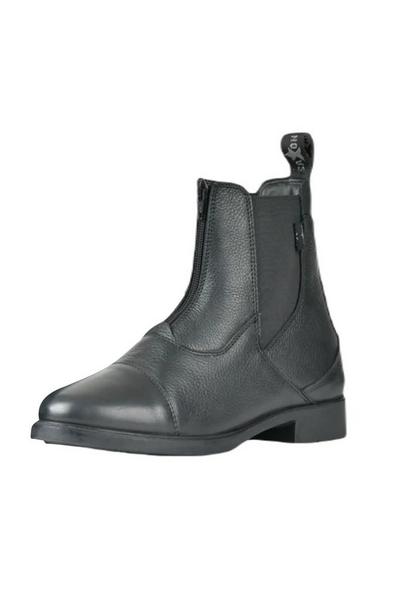 Allyn Leather Zip Paddock Boots