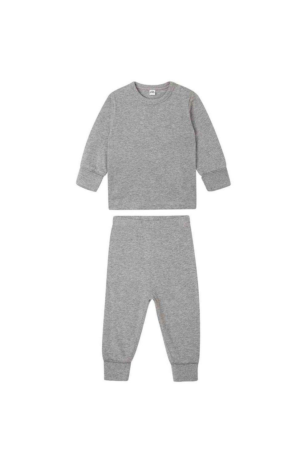 Shoulder Poppers Long Pyjama Set