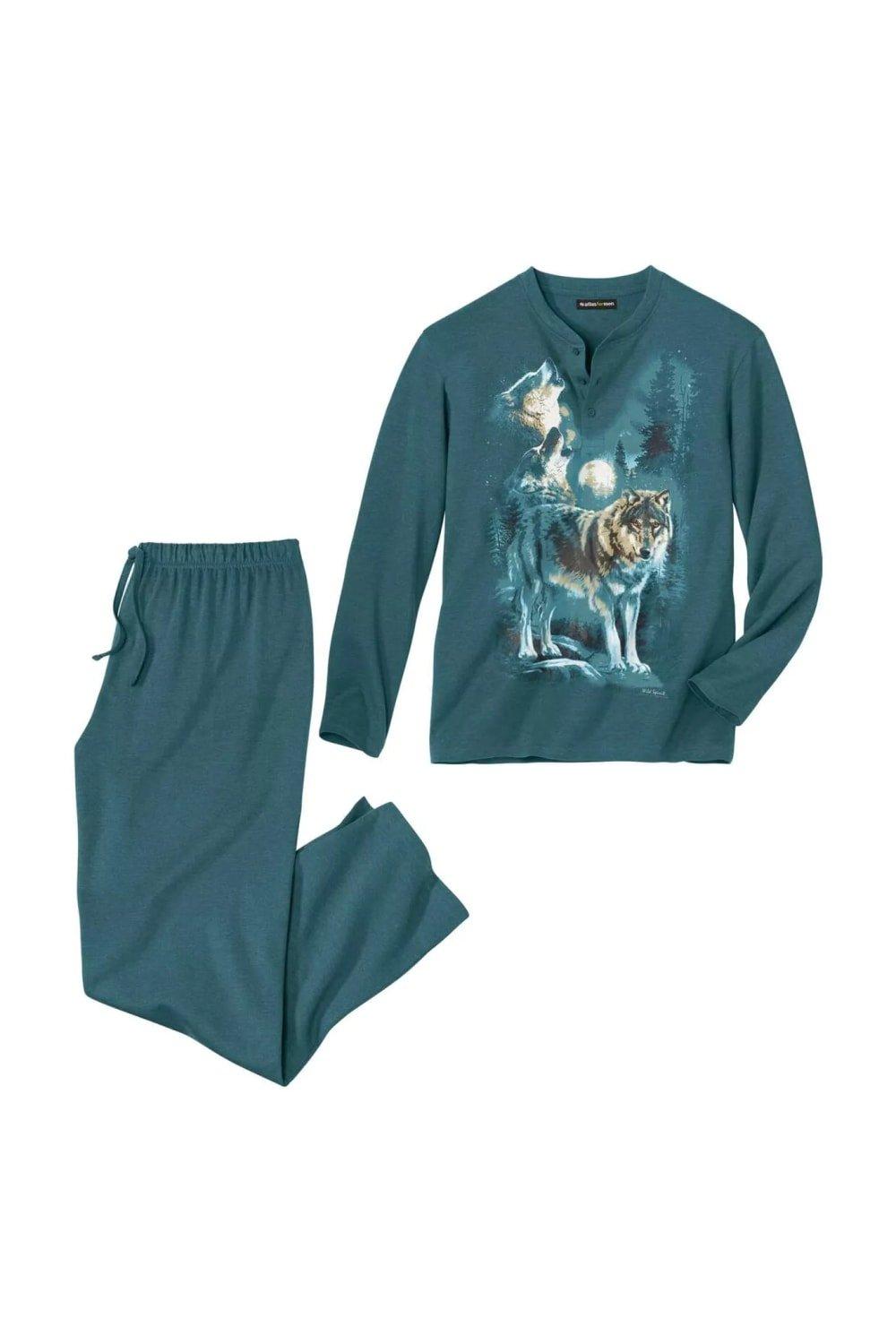 Wolf Long Pyjama Set