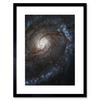 Artery8 Wall Art Print Hubble Space Astronomy M100 WFC3 Spiral Galaxy With Two Blue Starbirthing Lanes Of Dust Clouds And Gas Artwork Framed 9X7 Inch thumbnail 1
