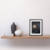 Artery8 Wall Art Print Hubble Space Astronomy M100 WFC3 Spiral Galaxy With Two Blue Starbirthing Lanes Of Dust Clouds And Gas Artwork Framed 9X7 Inch thumbnail 2