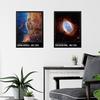 Artery8 Wall Art Print Pack of 4 NASA James Webb Space Telescope Images Cosmic Cliffs Carina Nebula Southern Ring Nebula Deep Field Living Room s Set thumbnail 6