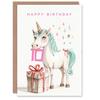 Artery8 10th Birthday Card Unicorn Stars Present Fun Kids Age 10 Year Old Child For Son Daughter Girl Boy Happy Card thumbnail 1