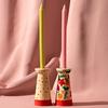 Raspberry Blossom Set of 2 Candles Holders thumbnail 1