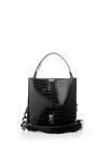 Moda In Pelle 'Adriana Bag' Patent Mocc Croc Shoulder Bag thumbnail 2