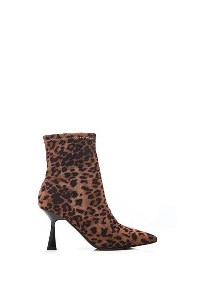 'Evermore' Textile Heeled Boots