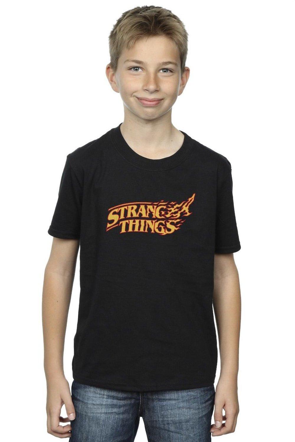 Stranger Things Logo Breaking T-Shirt
