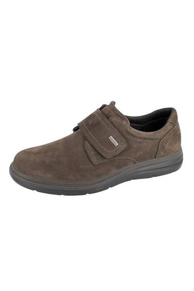 Leather Extra Wide Casual Shoes