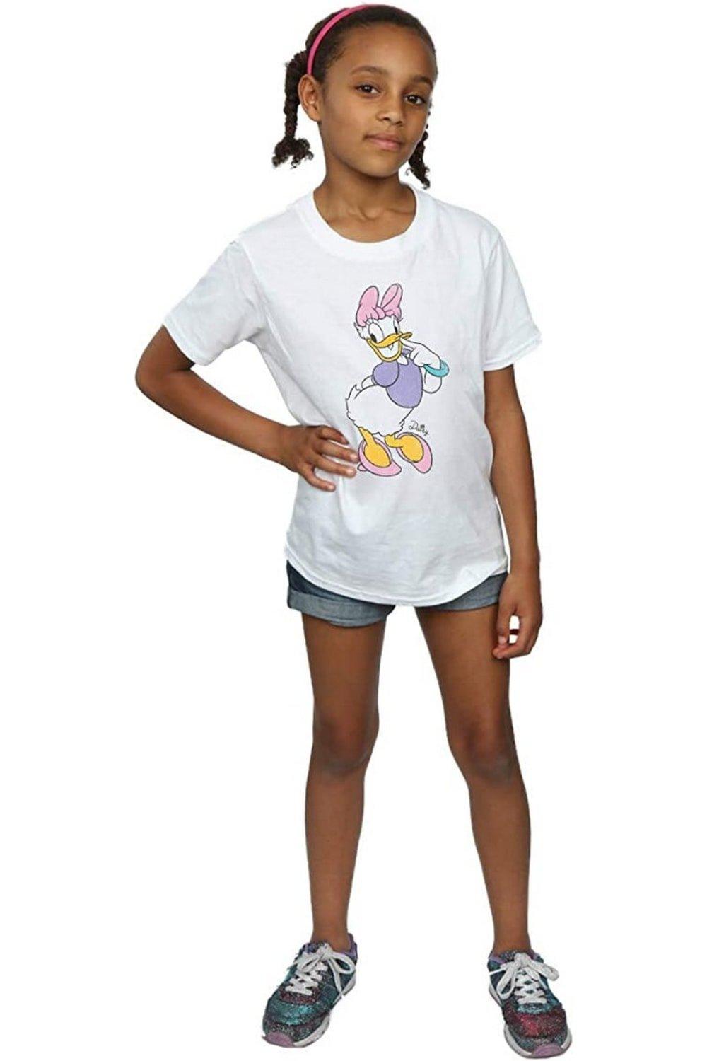 Classic Daisy Duck Cotton T-Shirt