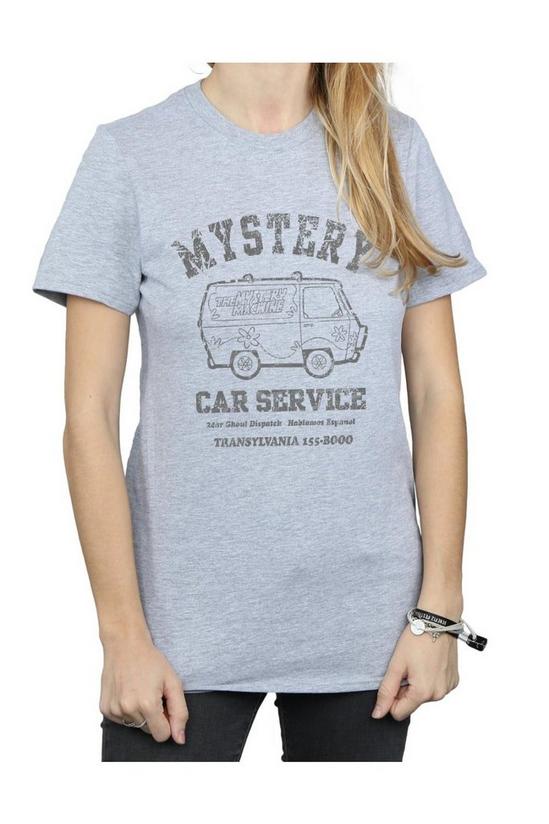 Scooby Doo Mystery Car Service Boyfriend T-Shirt 5