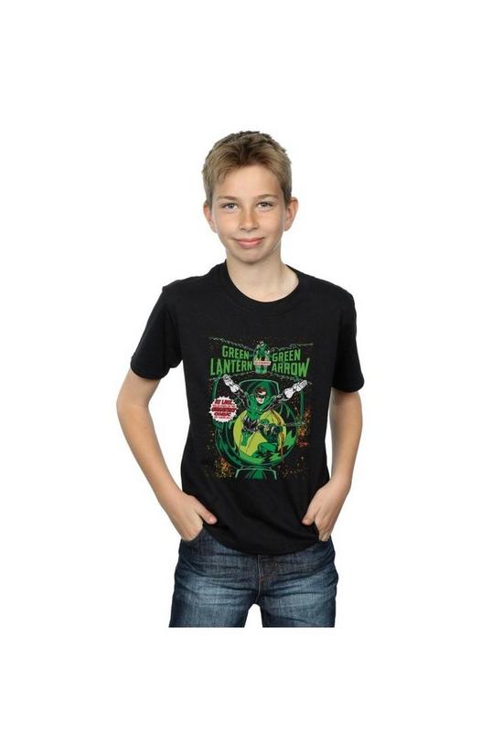 DC Comics Green Lantern & Green Arrow Comic Cover Cotton T-Shirt 4