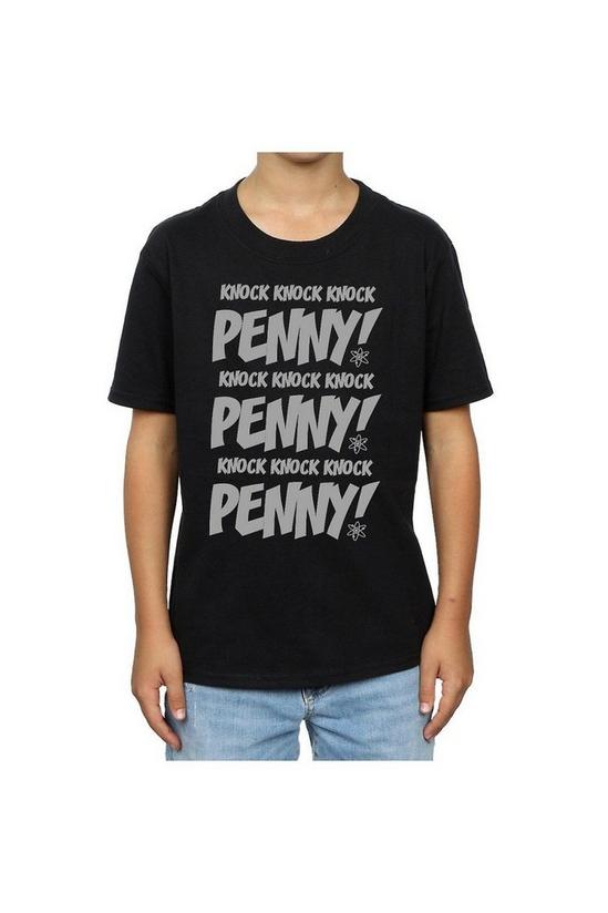 The Big Bang Theory Knock Knock Penny Cotton T-Shirt 2