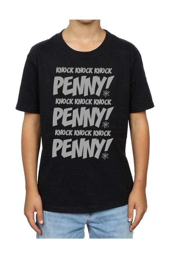 The Big Bang Theory Knock Knock Penny Cotton T-Shirt 5