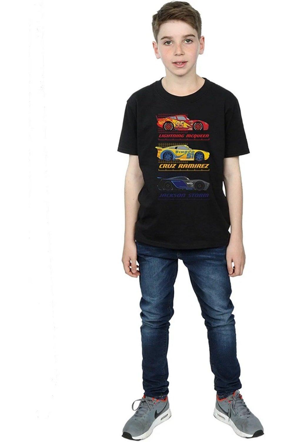 Racer Profile Cotton T-Shirt