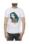 Wonder Woman Head Cotton T-Shirt thumbnail 4