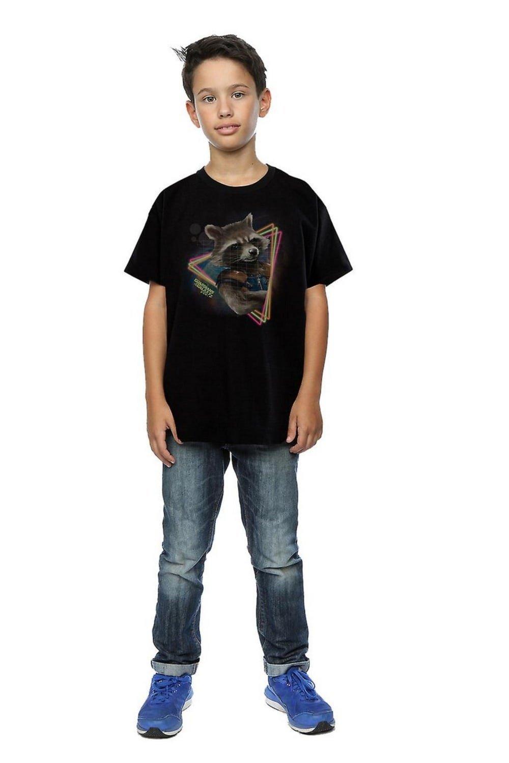 Rocket Raccoon Neon T-Shirt