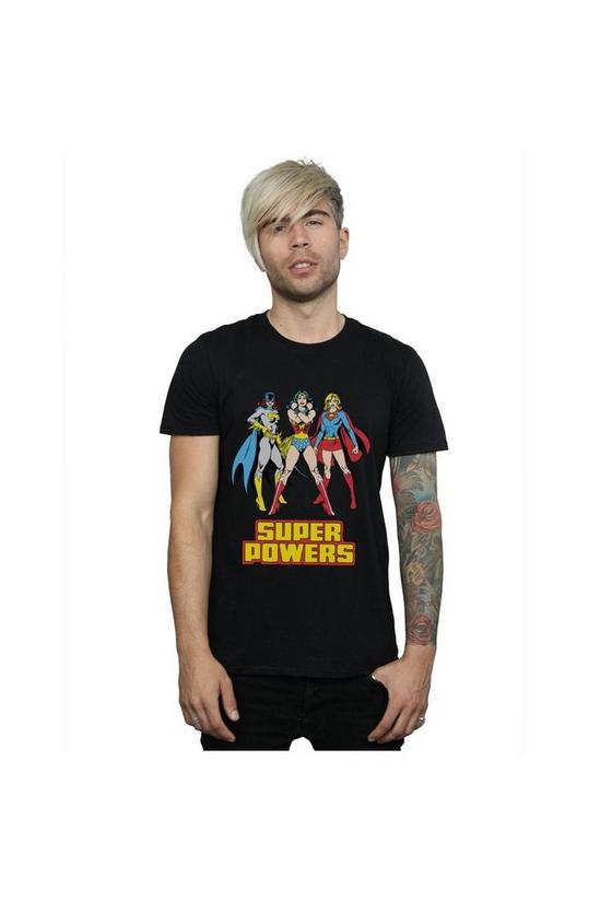 DC Super Hero Girls Super Power Wonder Woman Group Cotton T-Shirt 4