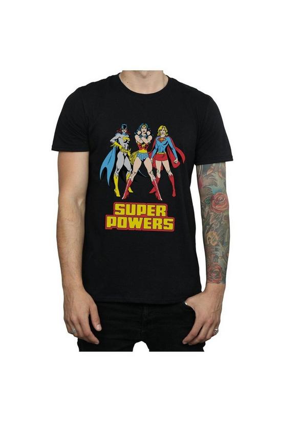 DC Super Hero Girls Super Power Wonder Woman Group Cotton T-Shirt 5