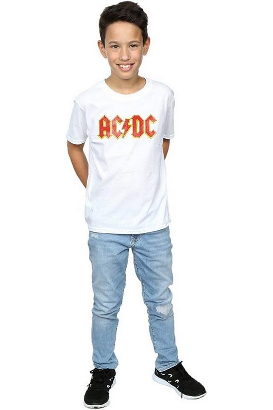AC/DC Distressed Cotton Logo T-Shirt 1