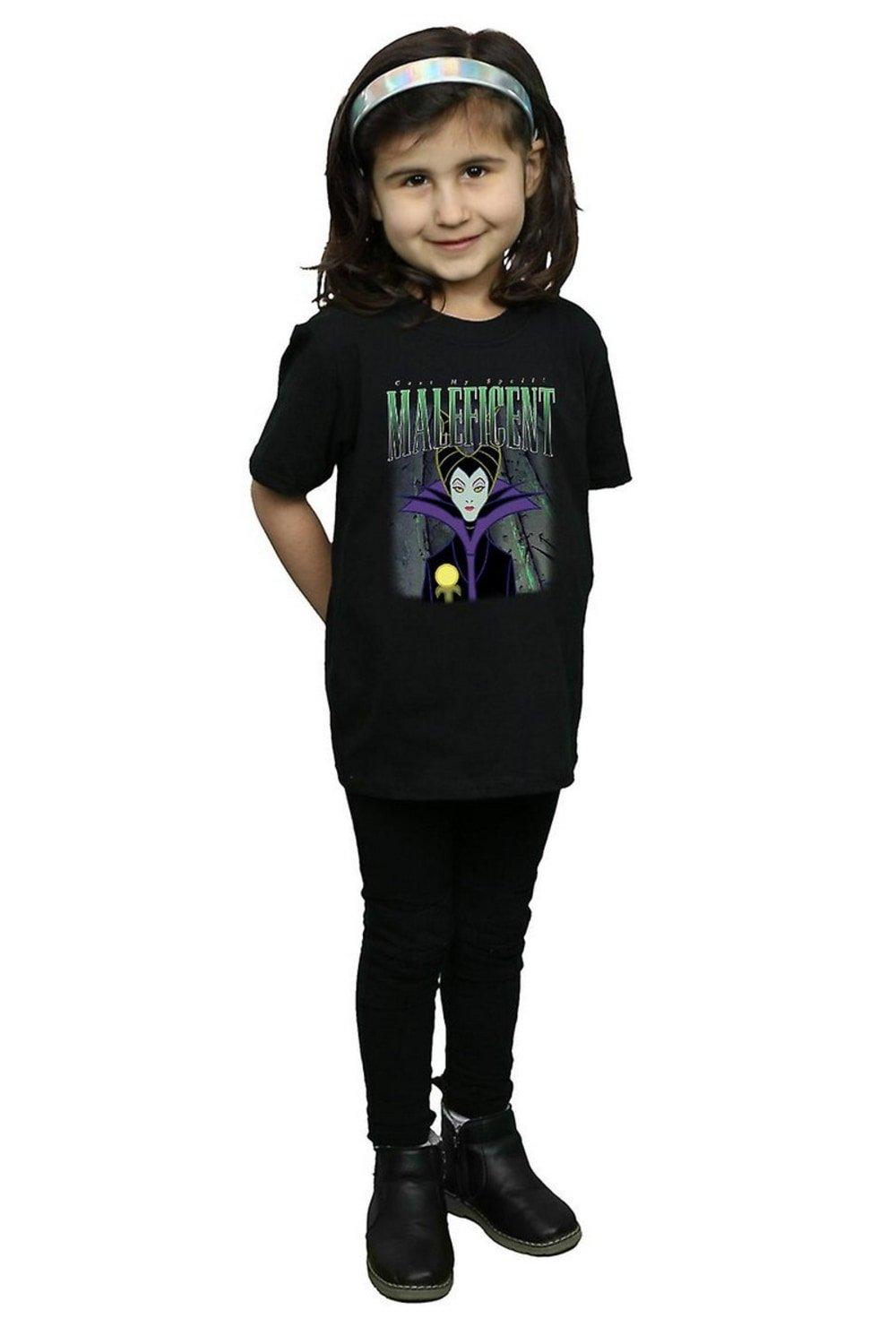 Maleficent Montage Cotton T-Shirt