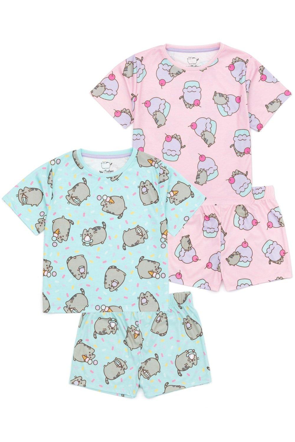 Cat Short Pyjama Set Pack of 2