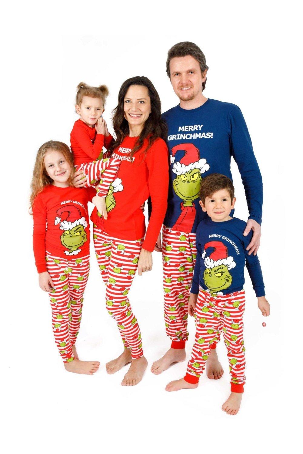 Long Leg Long-Sleeved Christmas Pyjama Set