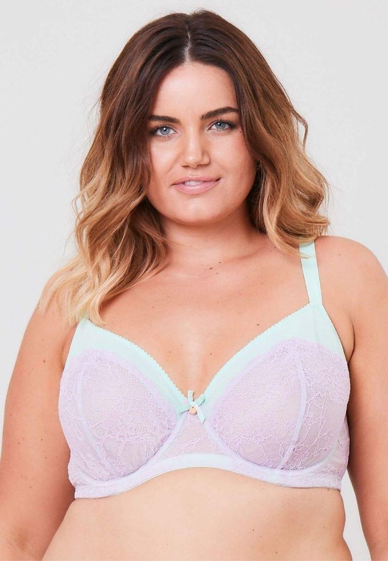 Tonal Lace Underwired Non Padded Bra