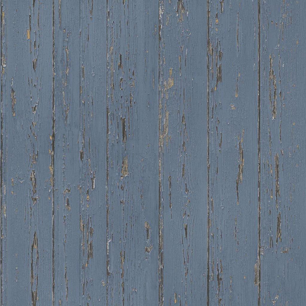 Noordwand Homestyle Wallpaper Old Wood Blue