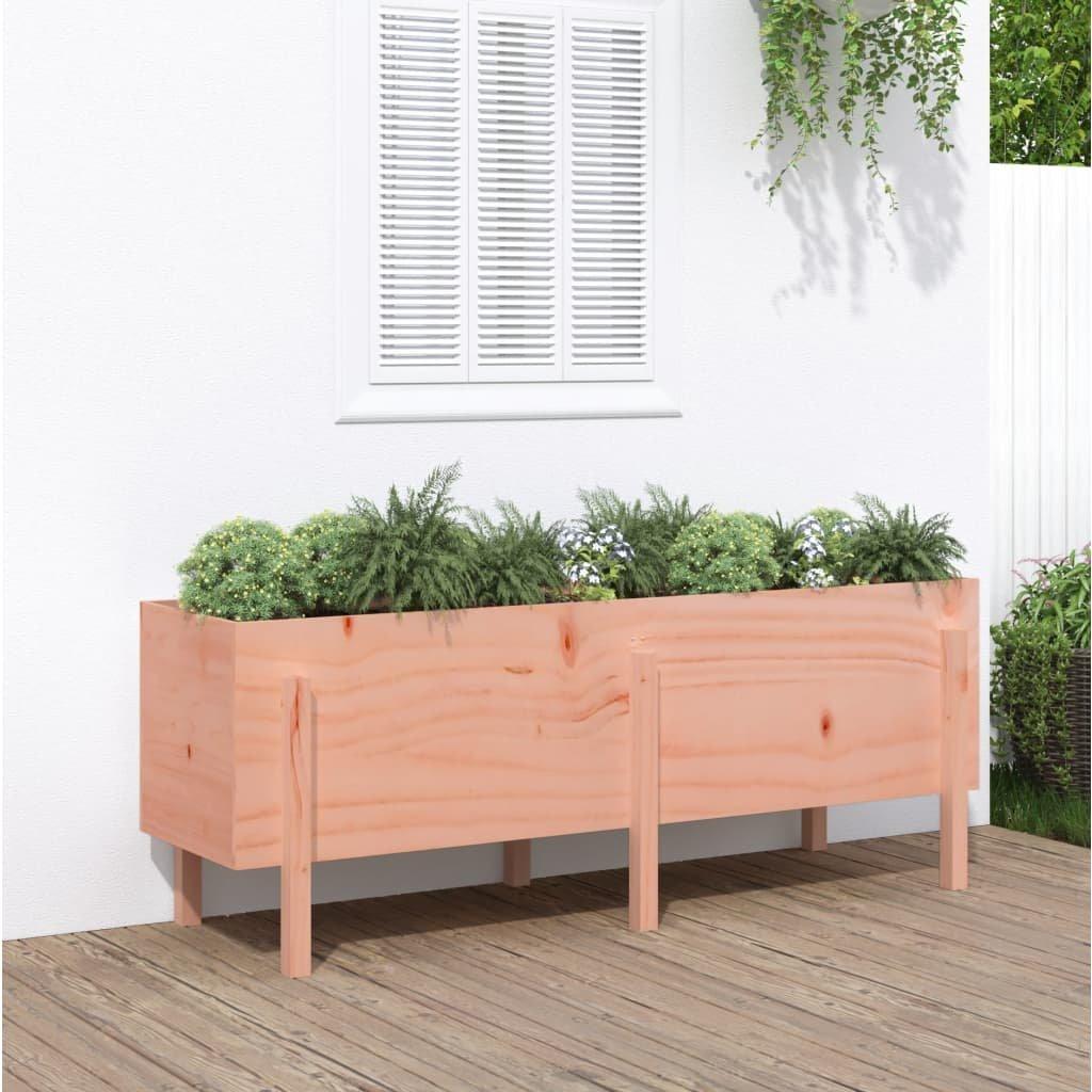 Garden Raised Bed 160x50x57 cm Solid Wood Douglas