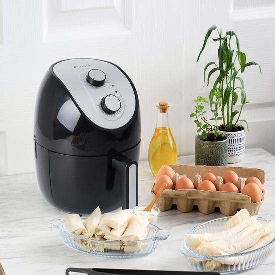 Alivio 3L Air Fryer Compact Rapid Oven Cooker with Timer 1200W 2