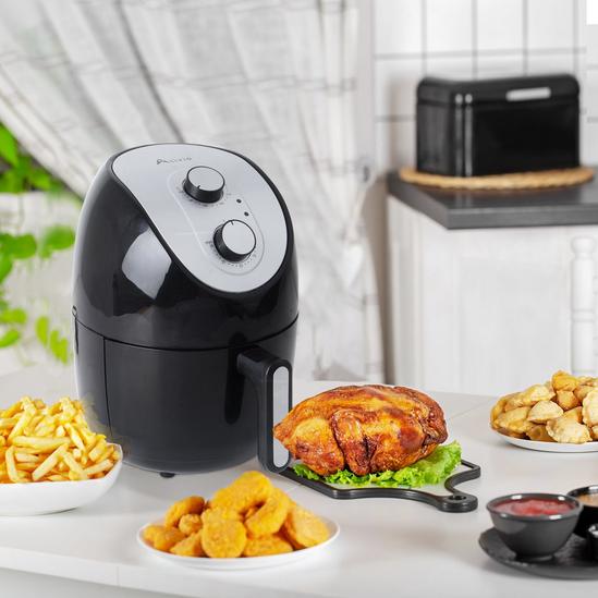 Alivio 3L Air Fryer Compact Rapid Oven Cooker with Timer 1200W 3