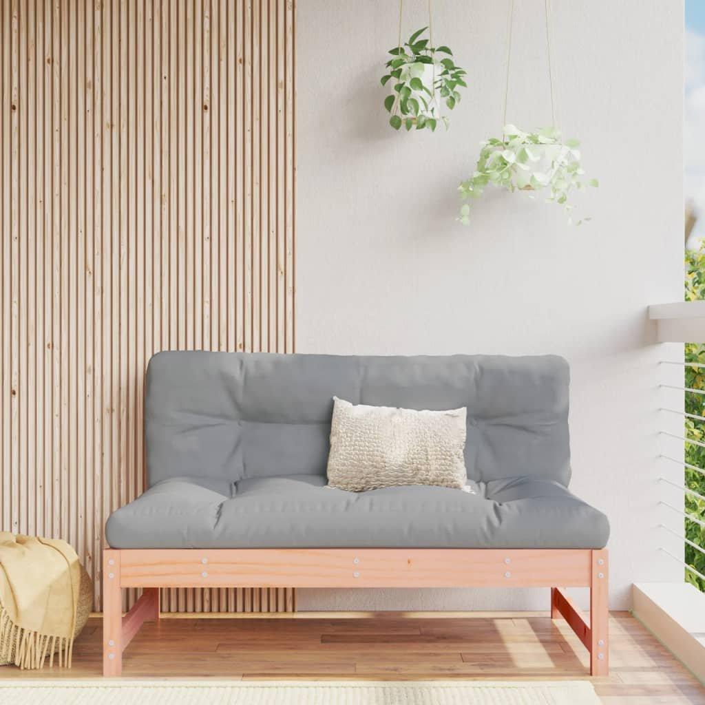 Garden Middle Sofa 120x80 cm Solid Wood Douglas