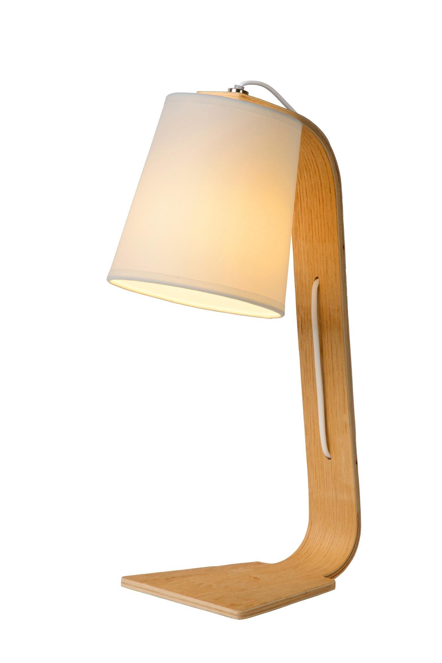 Lucide Nordic Scandinavian Table Lamp 1xE14 White