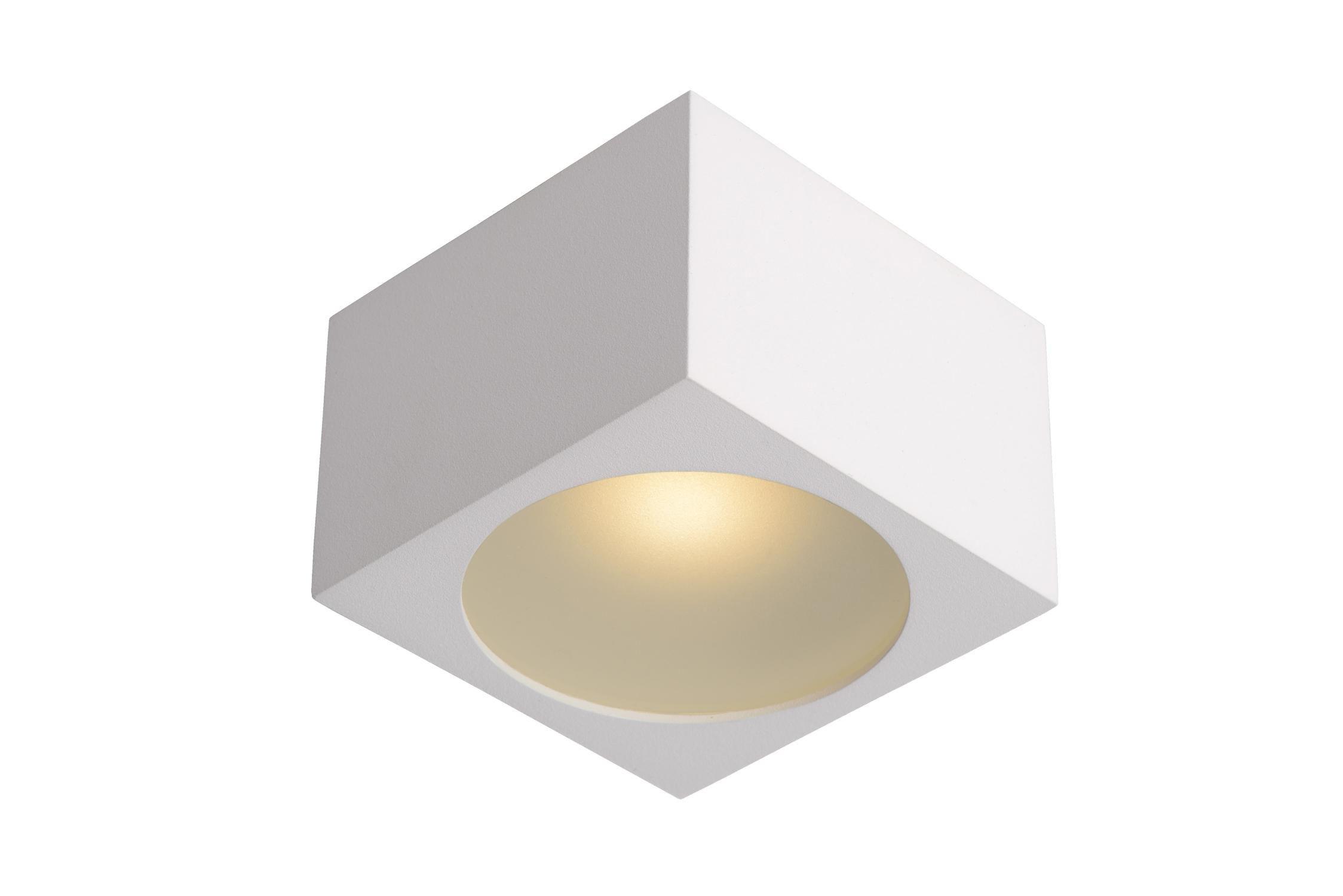 Lucide Lily Modern Surface Mounted Ceiling Spotlight Bathroom 1xG9 IP54 White