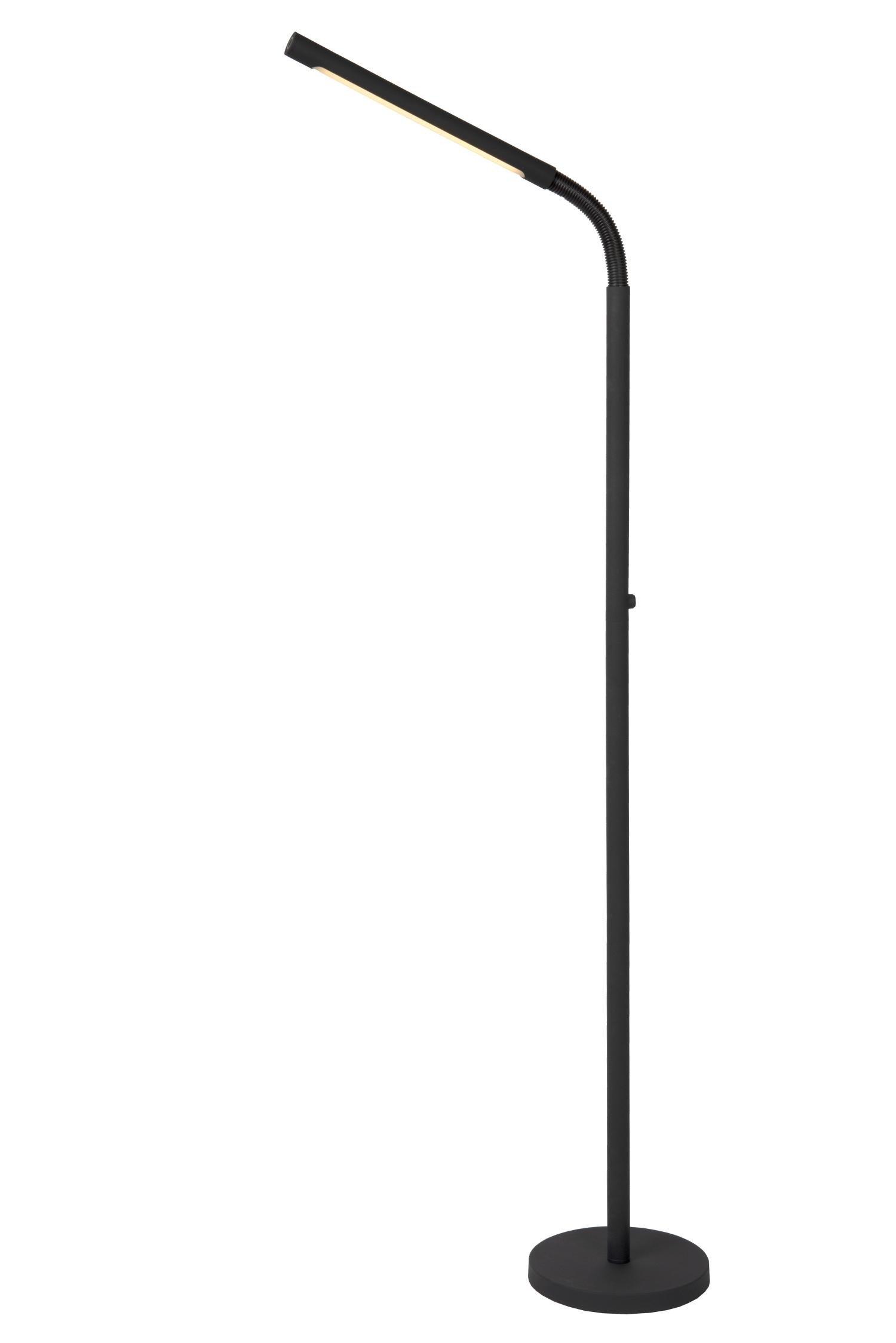 Lucide Gilly Classic Floor Reading Lamp LED Dim. 1x3W 2700K Black