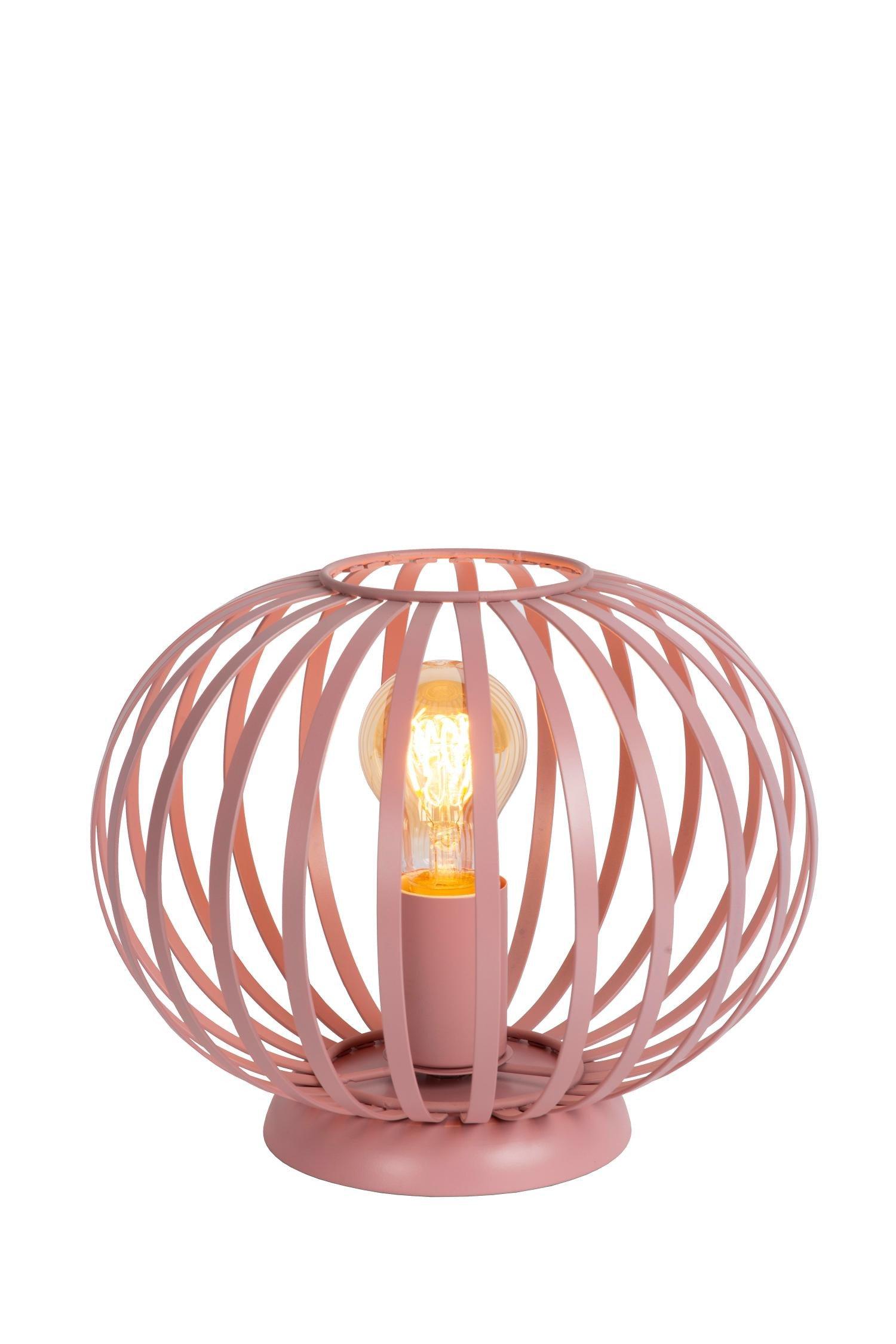 Lucide Merlina Modern Table Lamp Children 25.5cm 1xE27 Pink