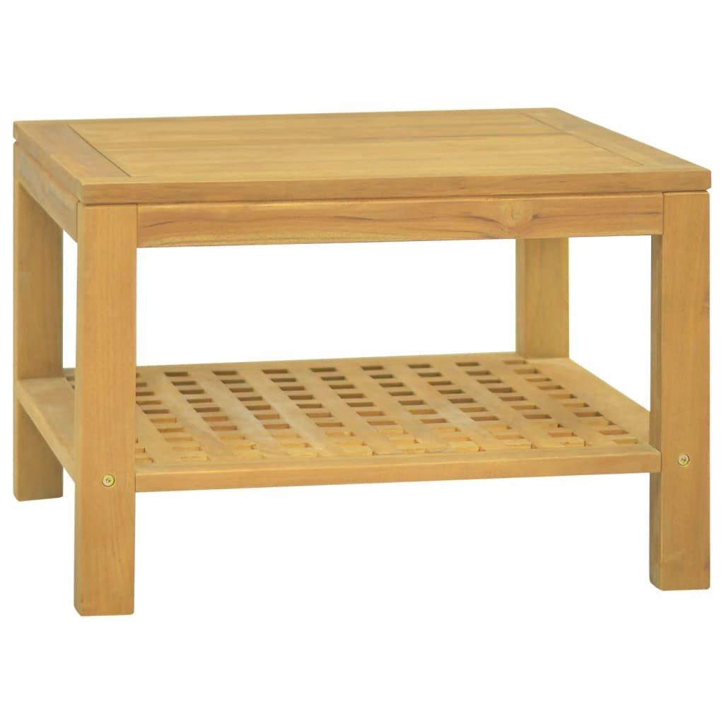 Coffee Table 60x60x40 cm Solid Wood Teak