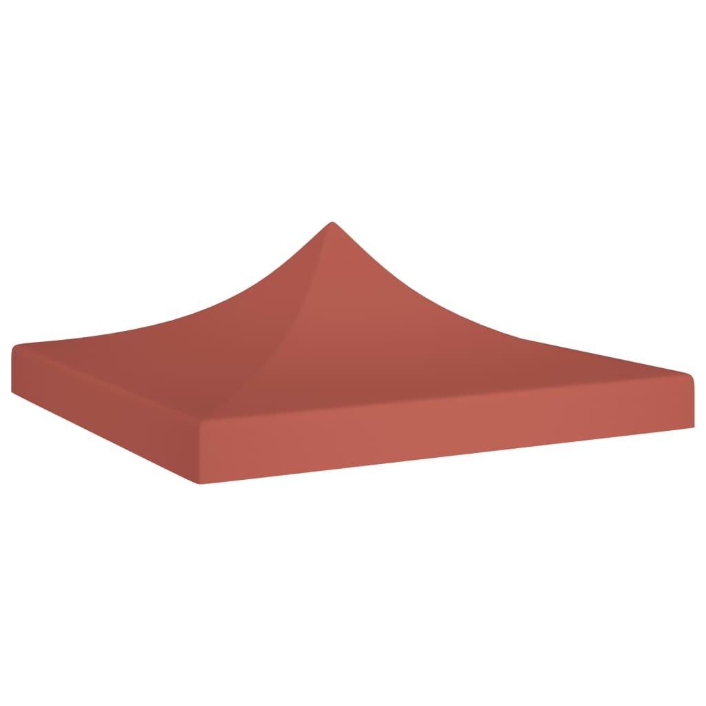 Party Tent Roof 3x3 m Terracotta 270 g/mA2