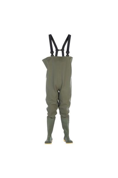 Administrator Chest Wader Boots Plain Rubber Wellingtons