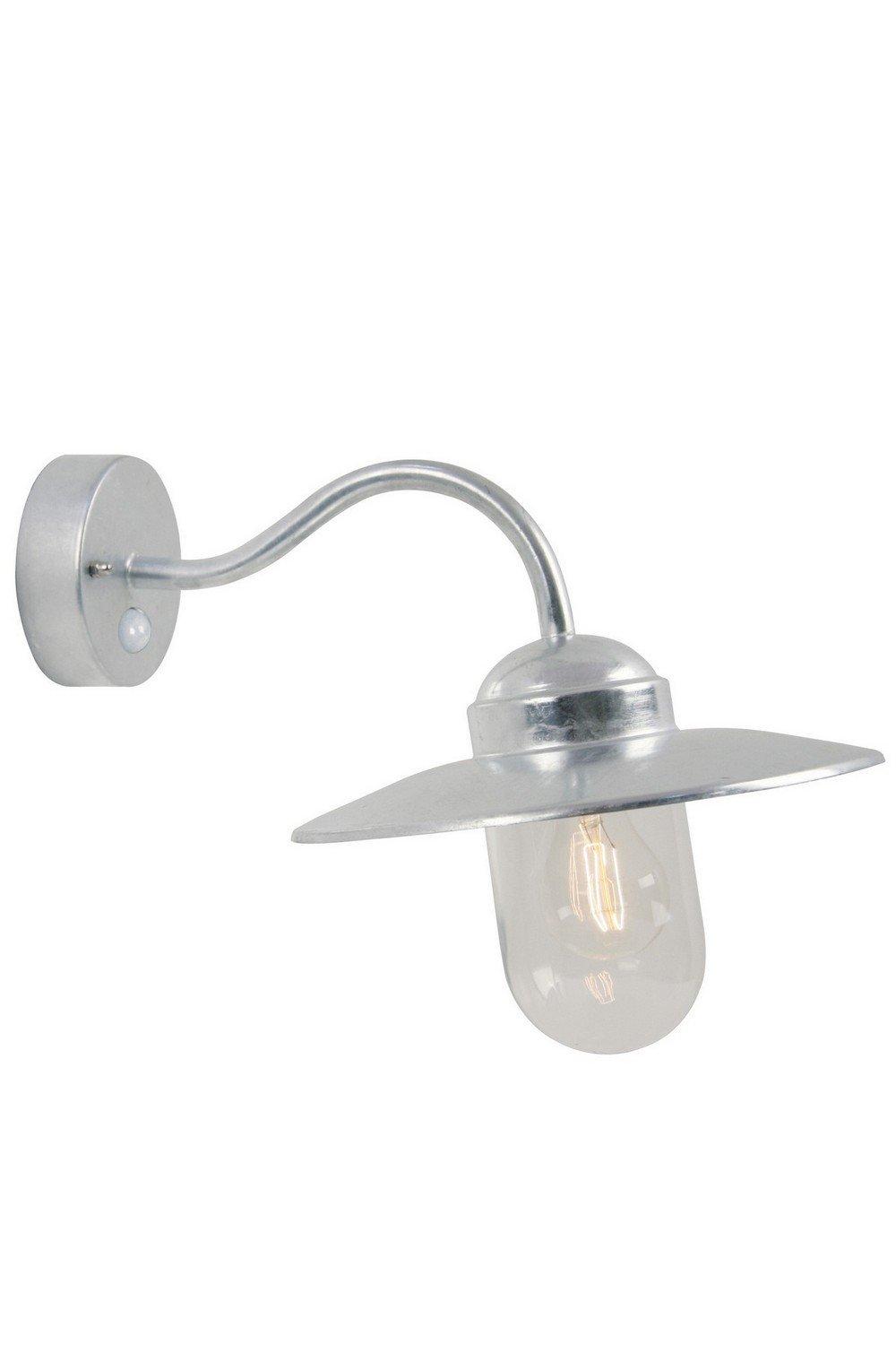 Luxembourg Outdoor Dome Wall Lamp Galvanized E27 IP54