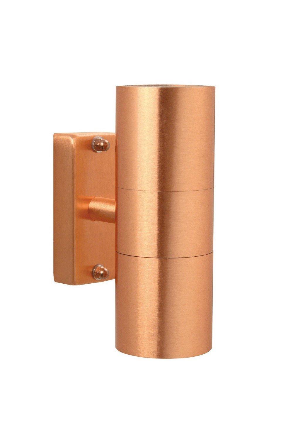 Tin Up & Down Wall Lamp Copper GU10 IP54