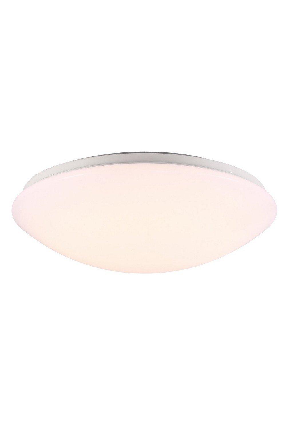 Ask 36cm LED Flush Ceiling Light White 3000K