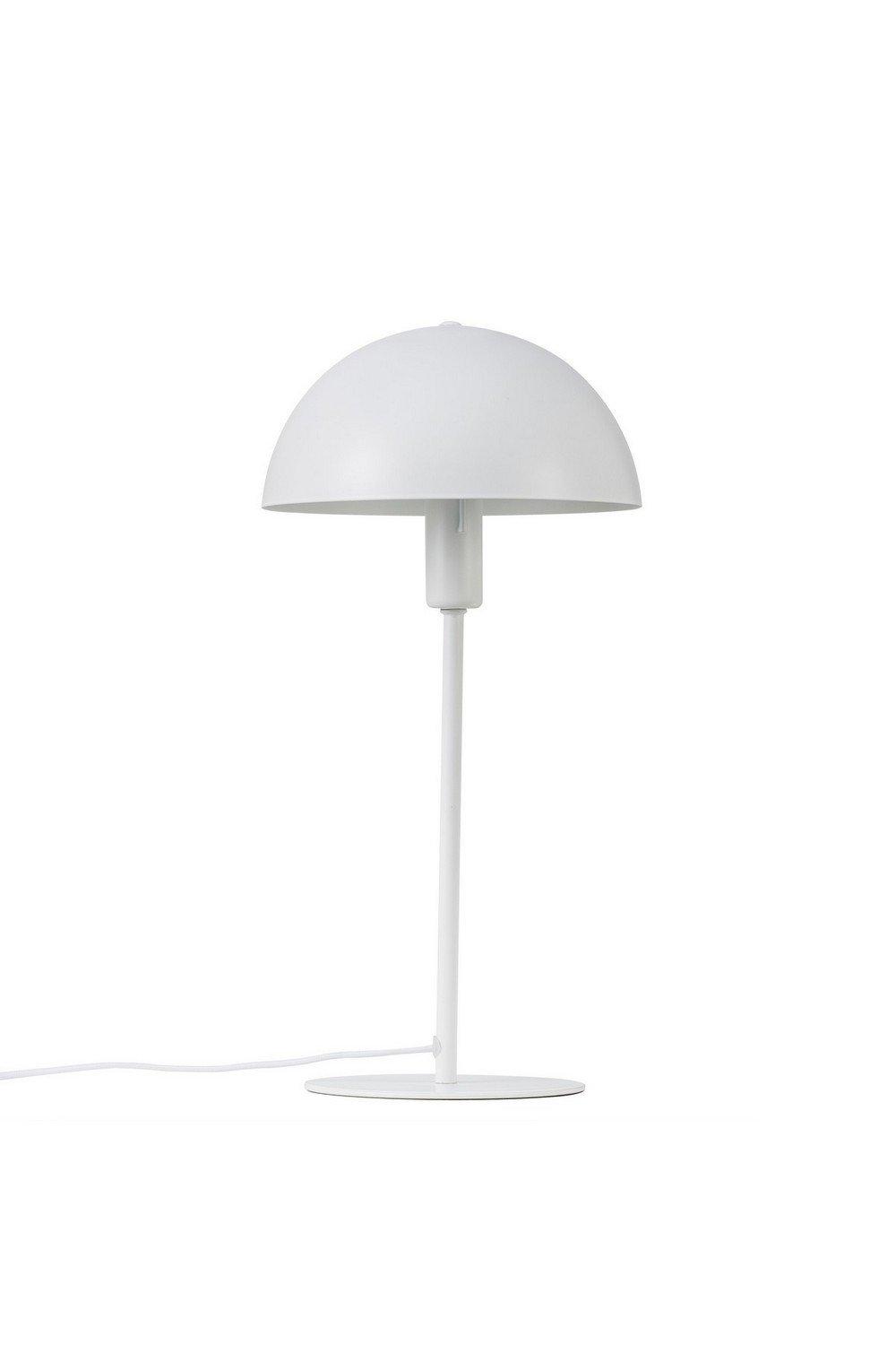 Ellen Dome Table Lamp White E14