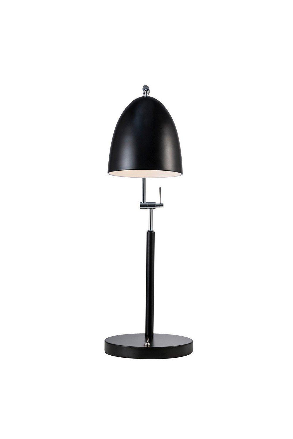 Alexander Dome Table Lamp Black E27