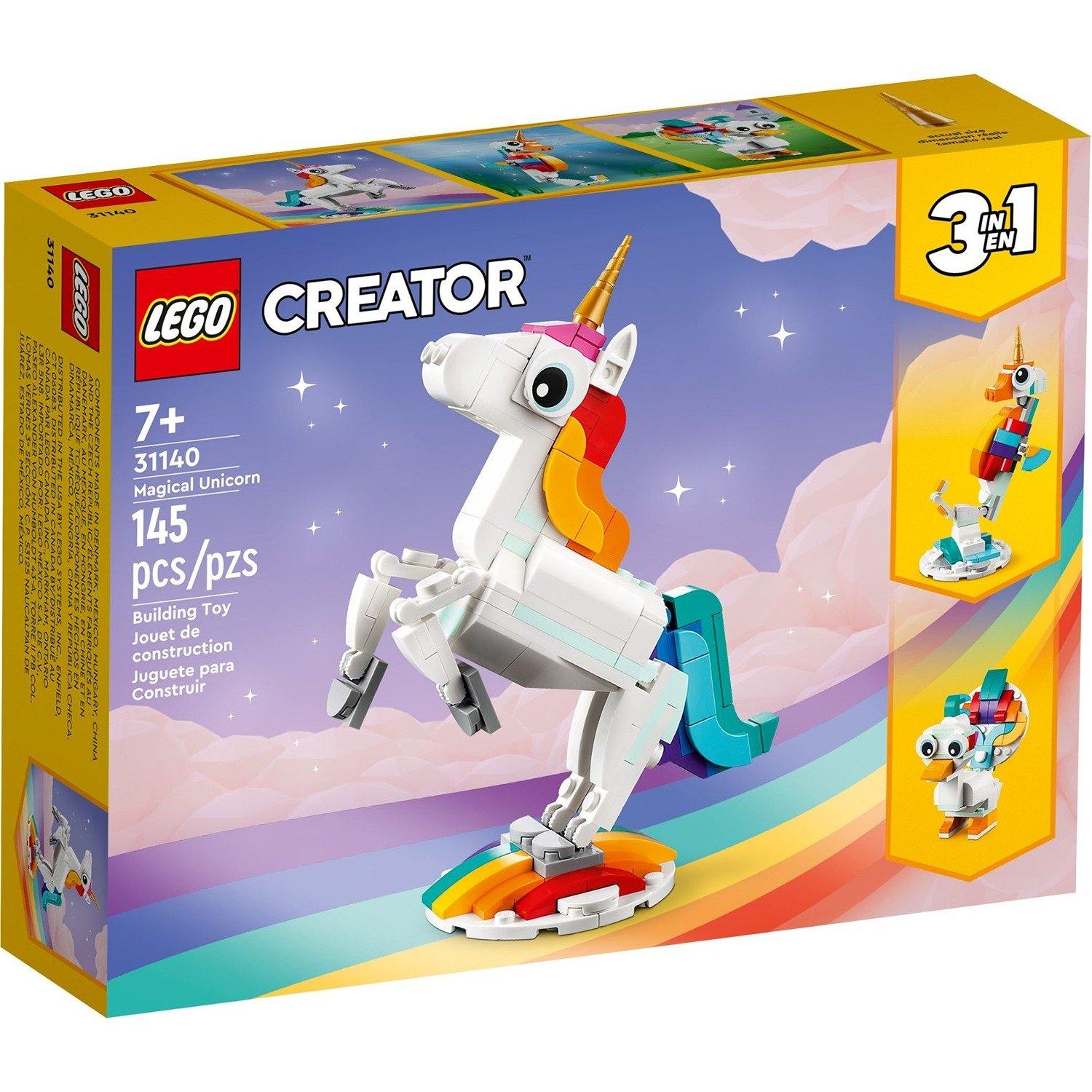 Construction Toys 31140 Creator Magical Unicorn Lego