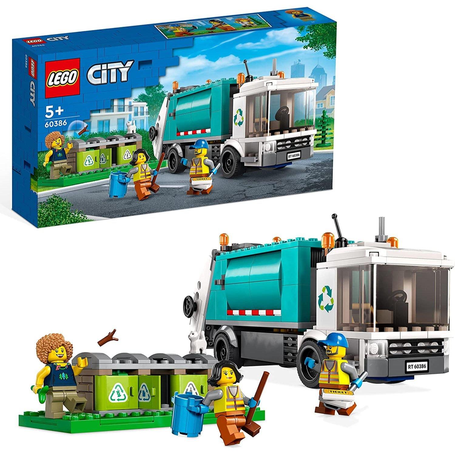 60386 City Recycling Truck Bin Lorry