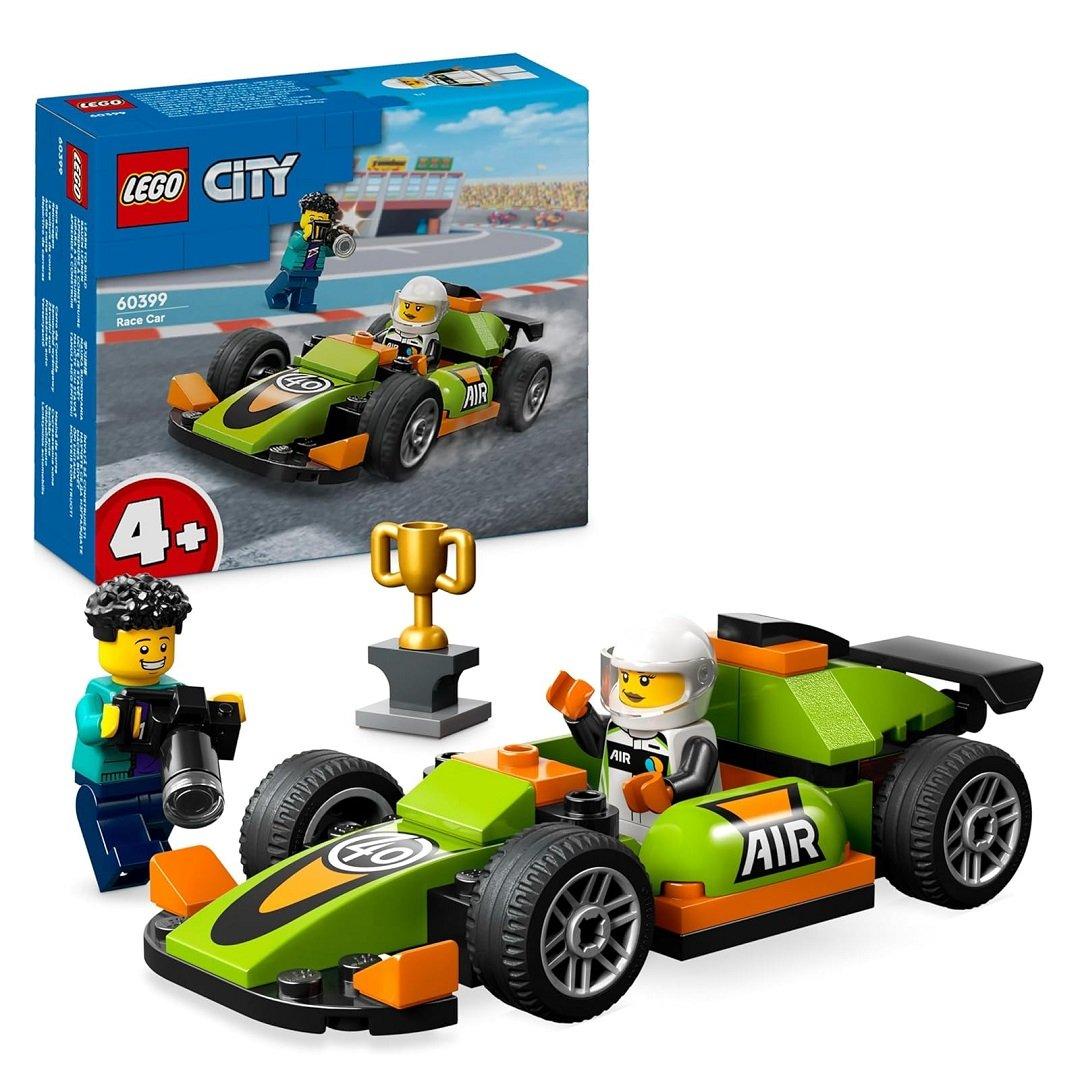 City Green Race Car