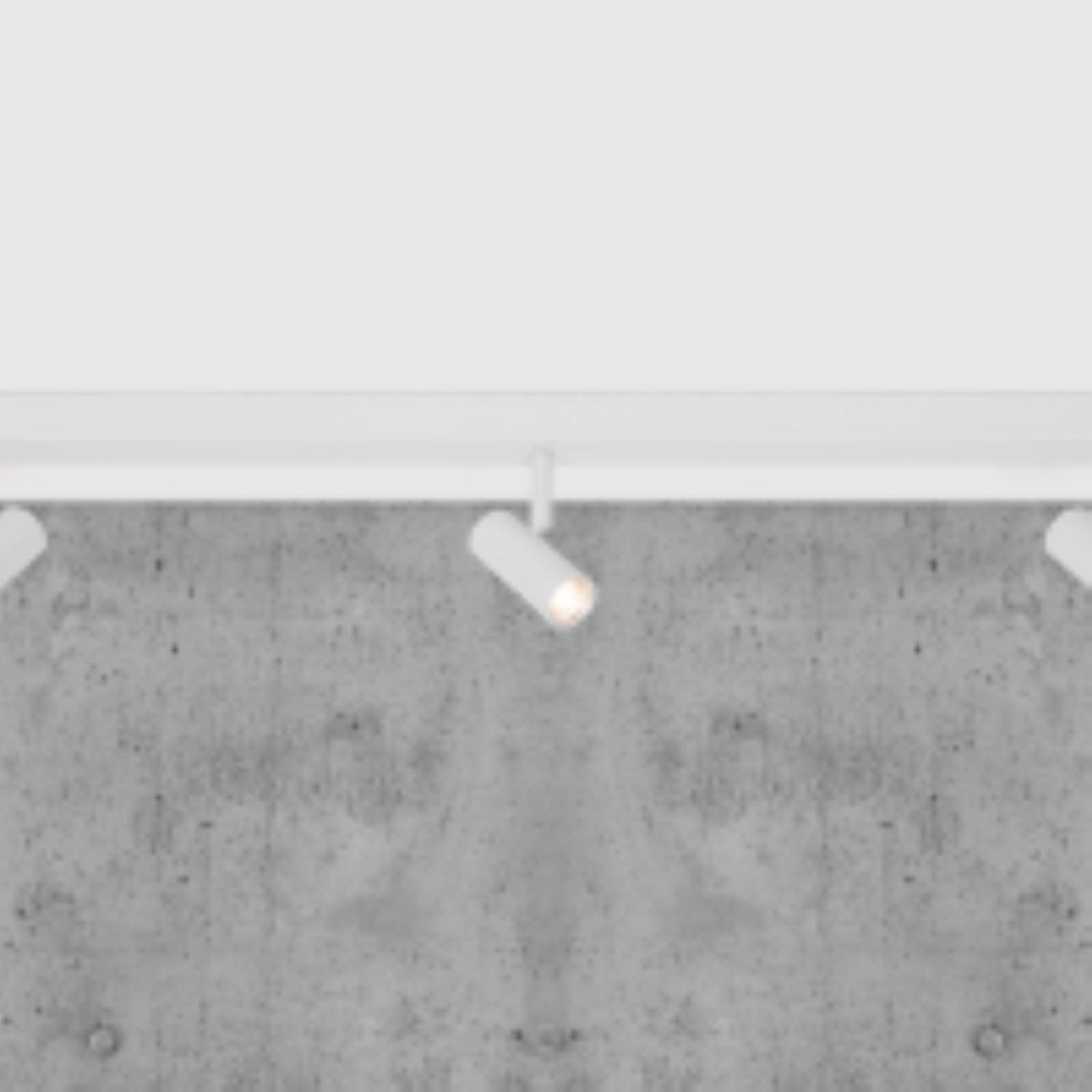 Omari 3-Spot Indoor Dining Kitchen Metal Spot Light in White (Diam) 37.5cm